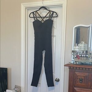 Adidas/ Ivy Park Black Jumpsuit